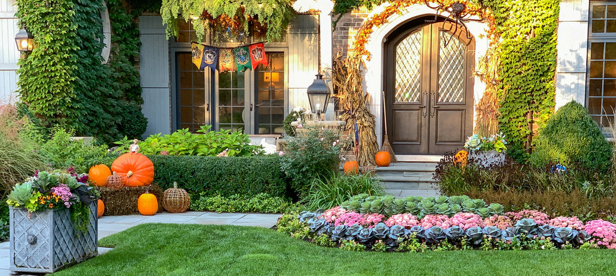 Halloween Decor in the Chicago North Shore